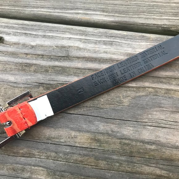 Target Women Belt Ladies Skinny Waistband Vegan - Picture 6 of 7